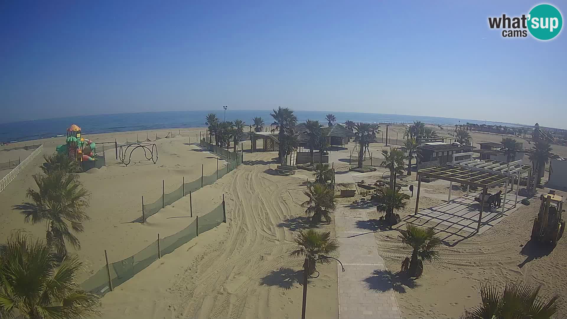 En vivo Bagno Primavera Beach – Piazzale Europa Rosolina Mare webcam