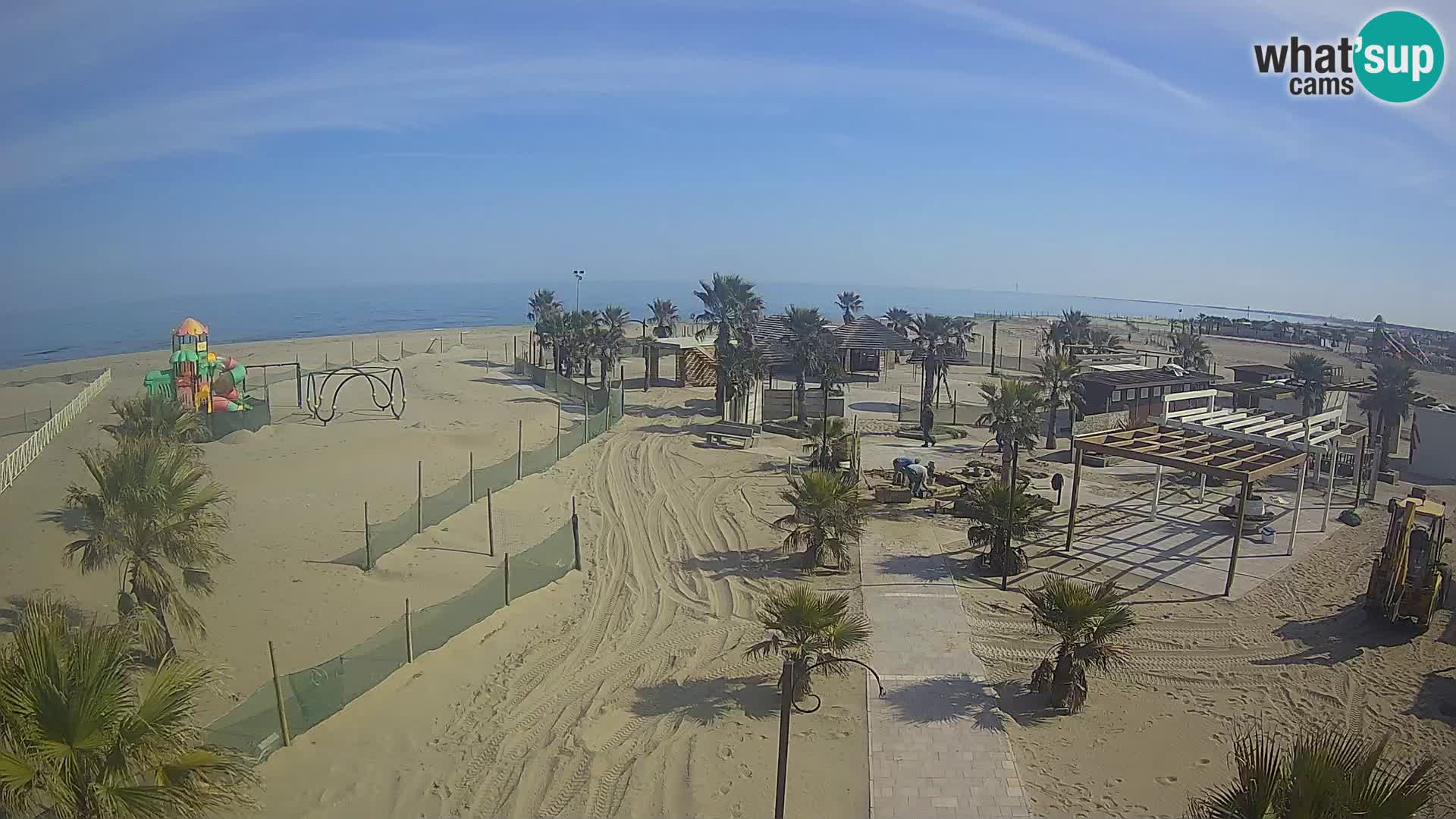 Live Bagno Primavera Beach – Piazzale Europa Rosolina Mare webcam