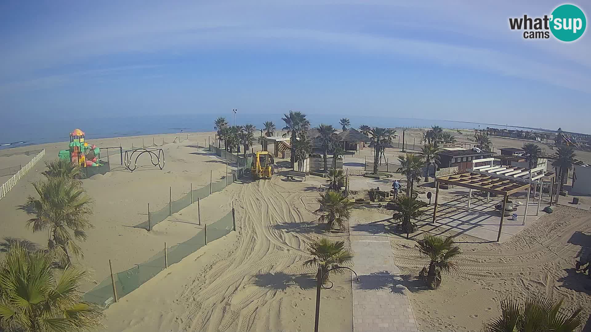 En vivo Bagno Primavera Beach – Piazzale Europa Rosolina Mare webcam