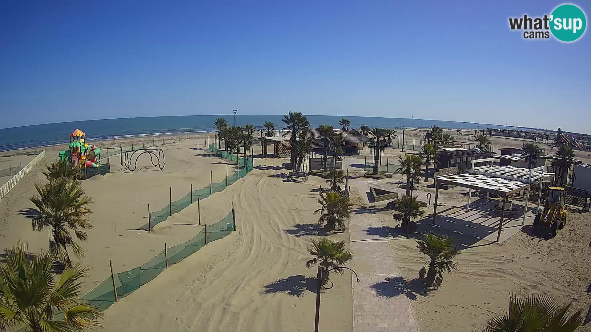 Live Bagno Primavera Beach – Piazzale Europa Rosolina Mare webcam
