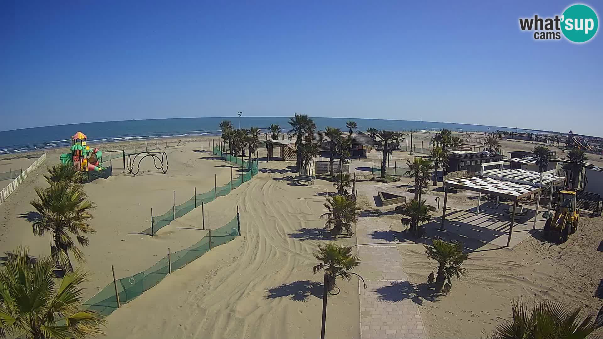En vivo Bagno Primavera Beach – Piazzale Europa Rosolina Mare webcam