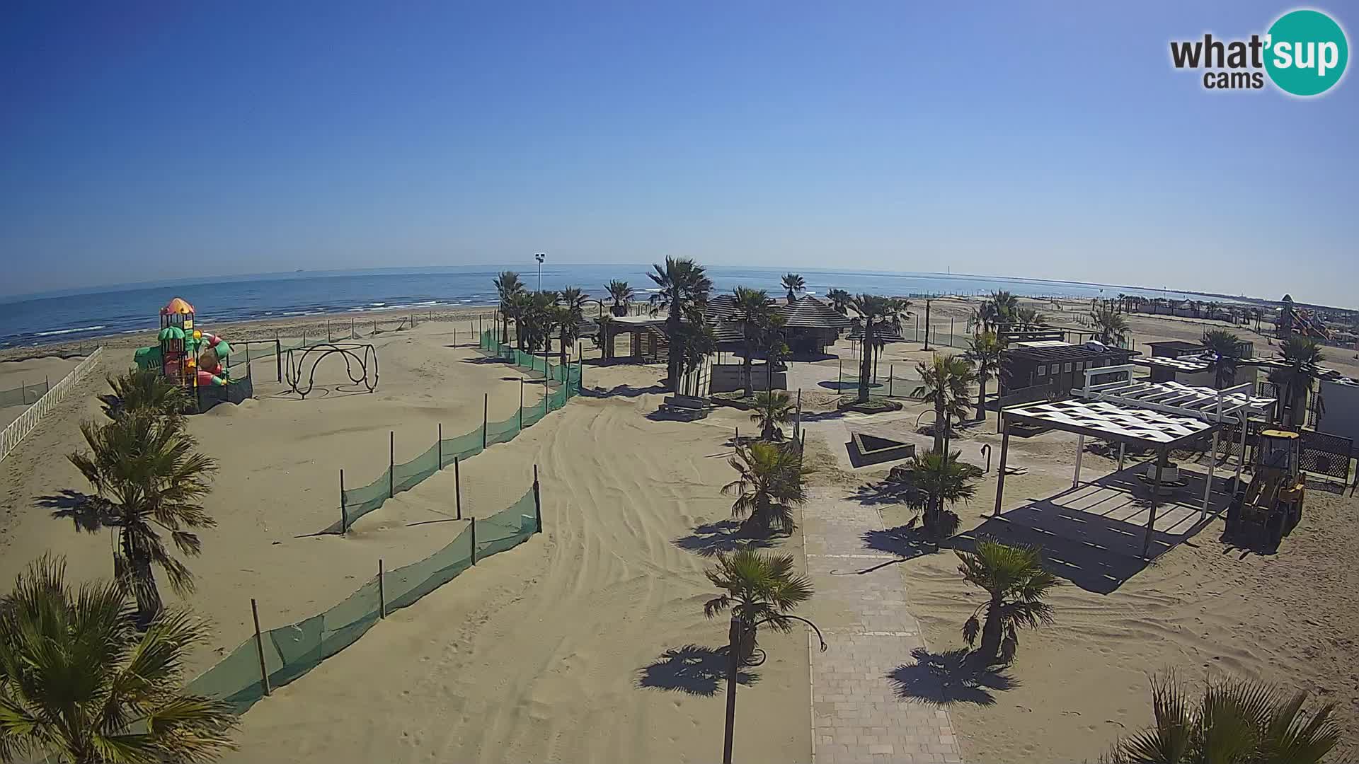 En vivo Bagno Primavera Beach – Piazzale Europa Rosolina Mare webcam