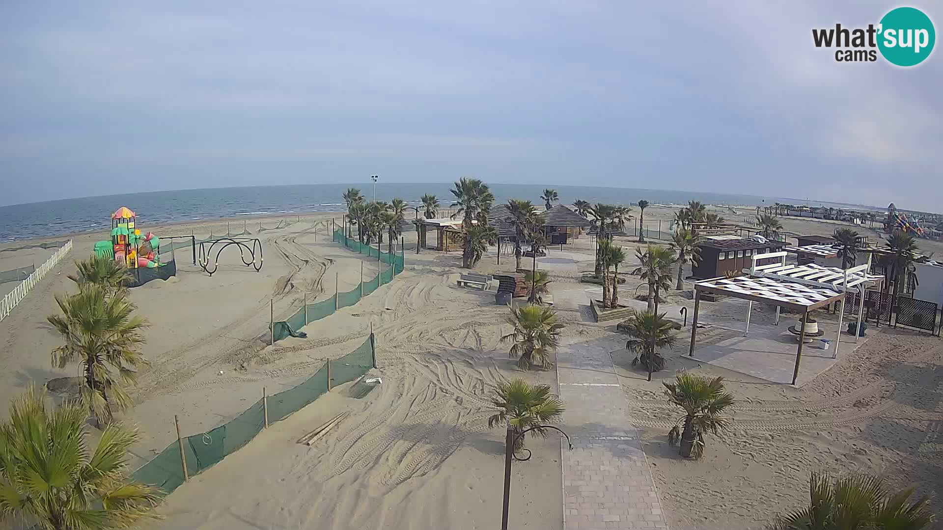 En vivo Bagno Primavera Beach – Piazzale Europa Rosolina Mare webcam