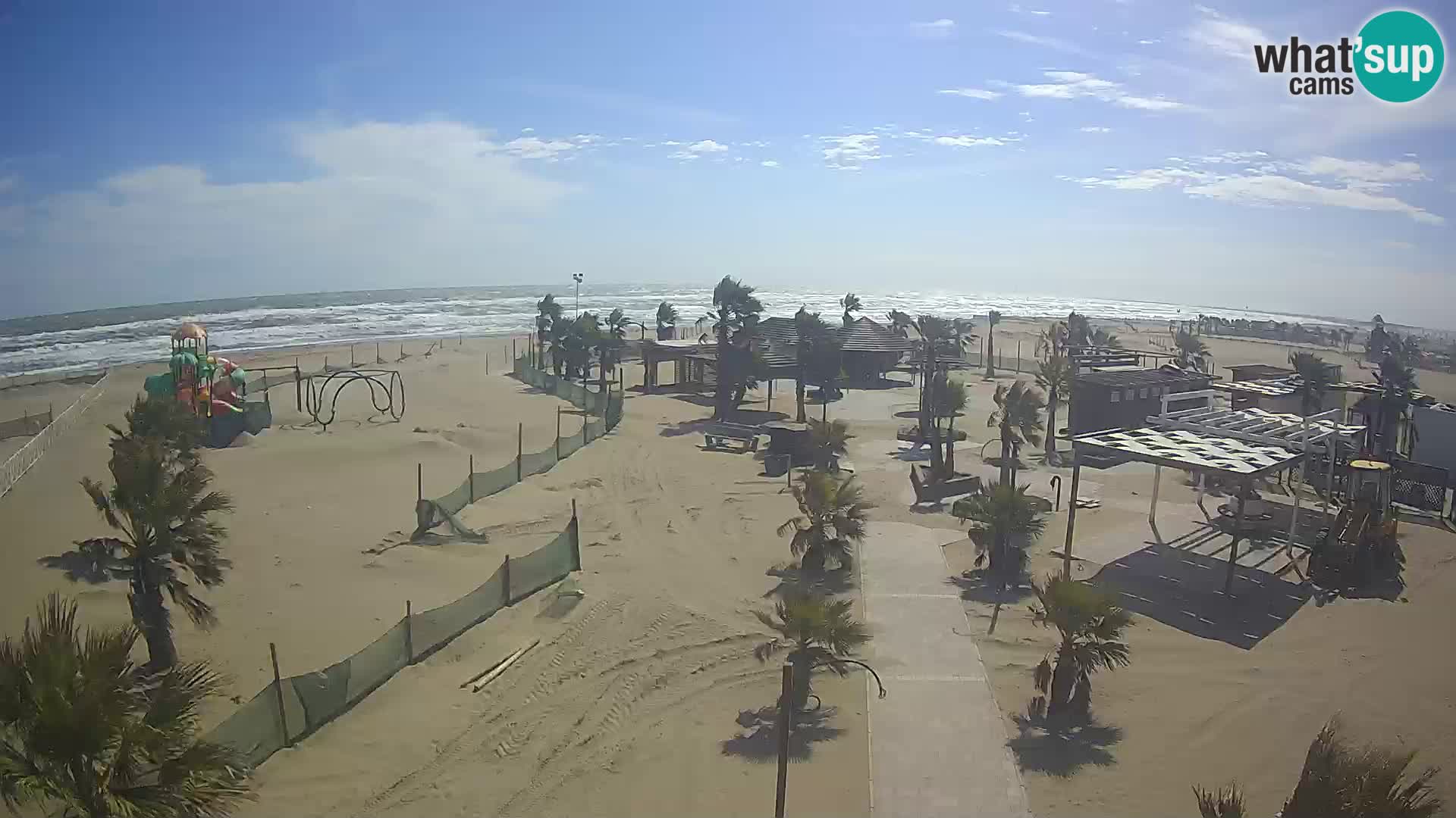 Live Bagno Primavera Beach – Piazzale Europa Rosolina Mare webcam