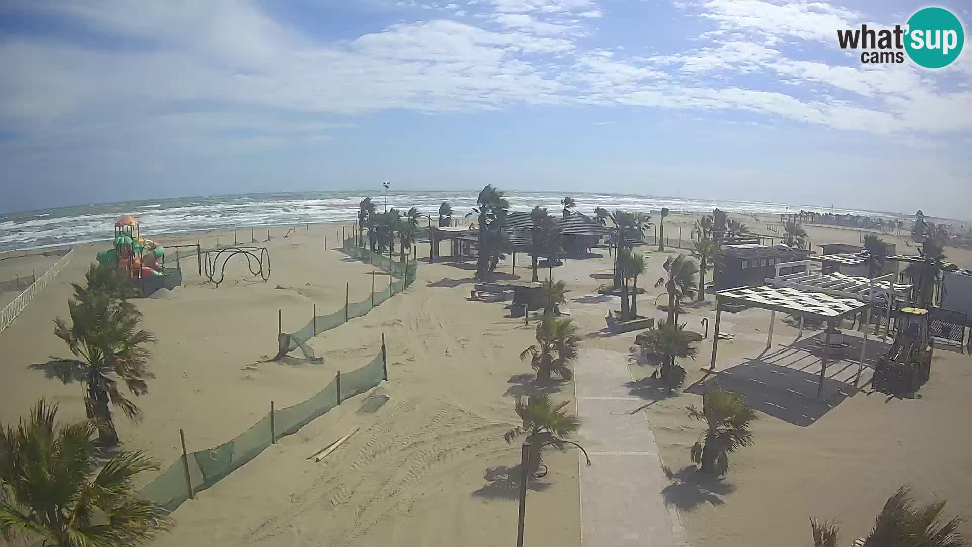 En vivo Bagno Primavera Beach – Piazzale Europa Rosolina Mare webcam