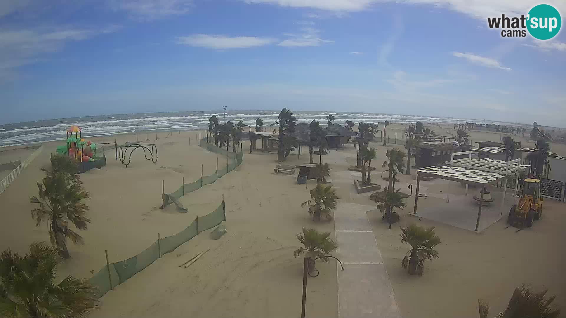 Live Bagno Primavera Beach – Piazzale Europa Rosolina Mare webcam