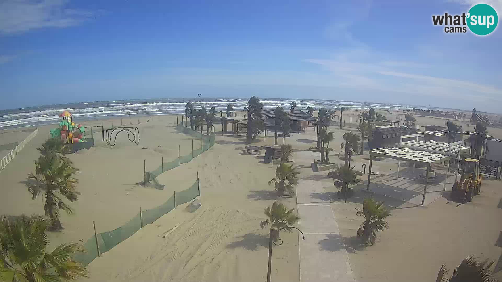 Live Bagno Primavera Beach – Piazzale Europa Rosolina Mare webcam