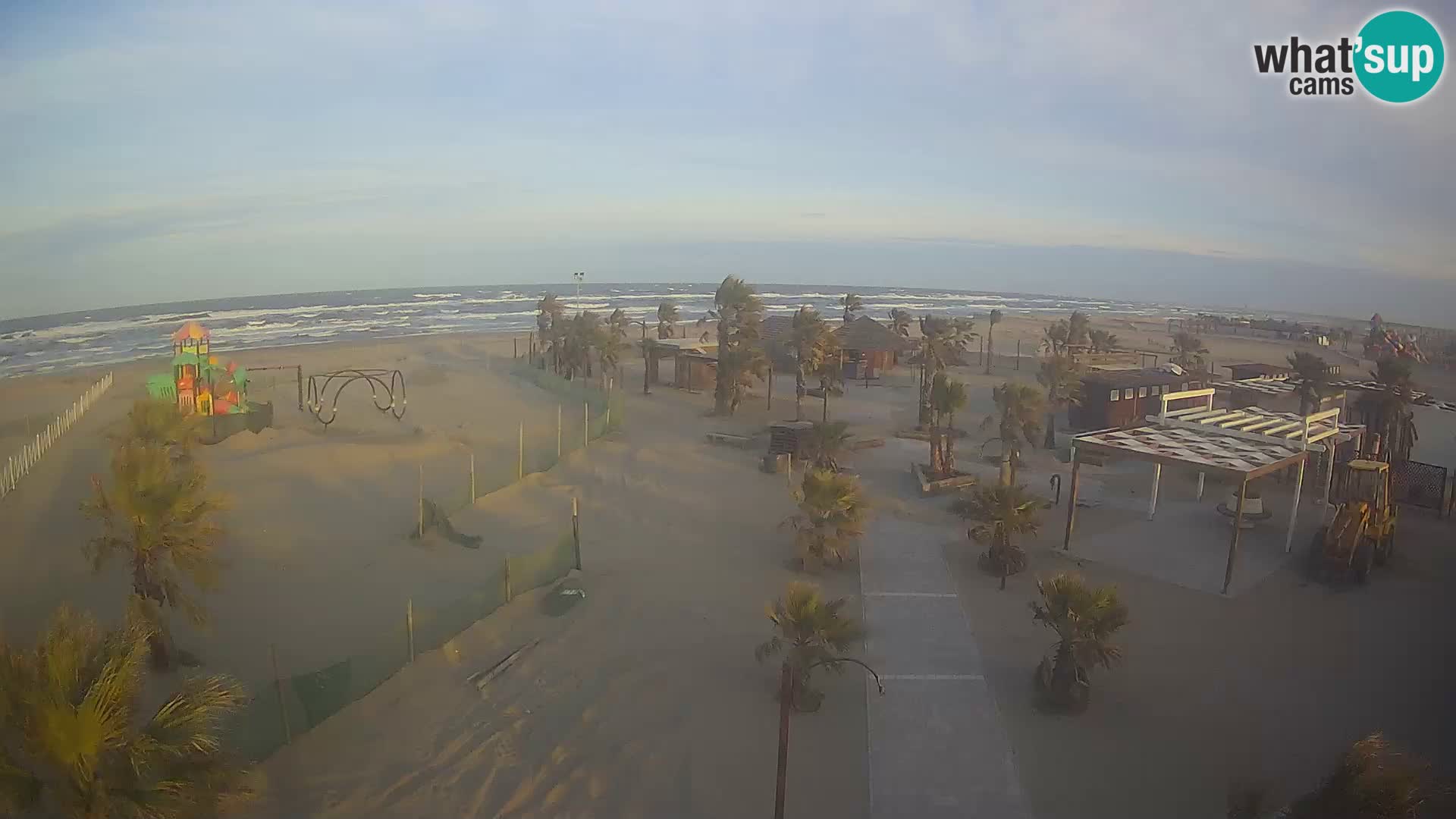 En vivo Bagno Primavera Beach – Piazzale Europa Rosolina Mare webcam
