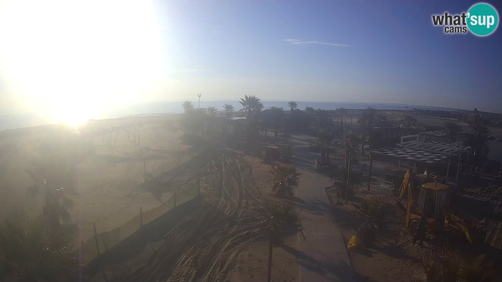 V živo Bagno Primavera Beach – Piazzale Europa Rosolina Mare webcam
