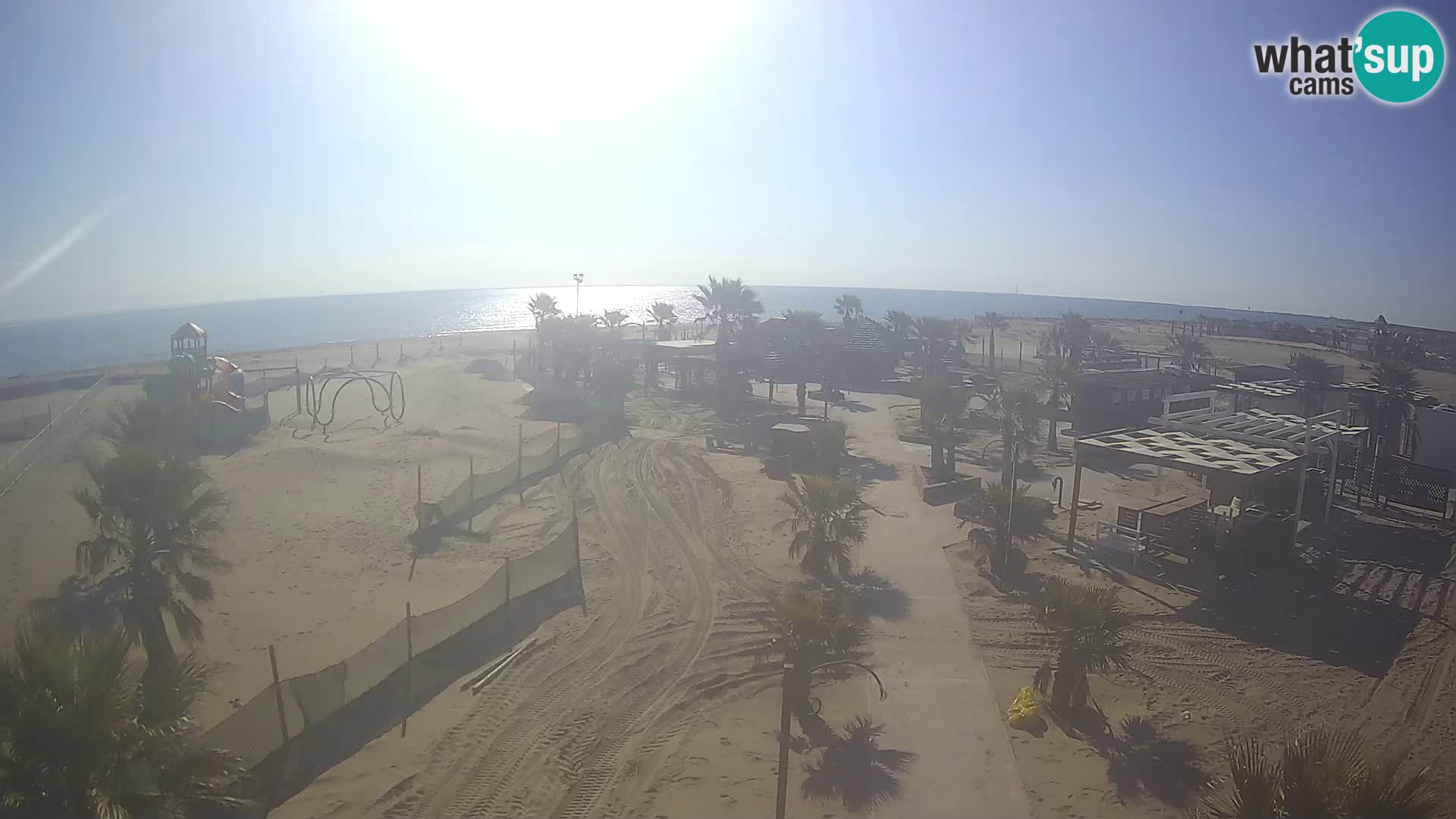 Bagno Primavera Beach – Piazzale Europa Rosolina Mare Strand webcam