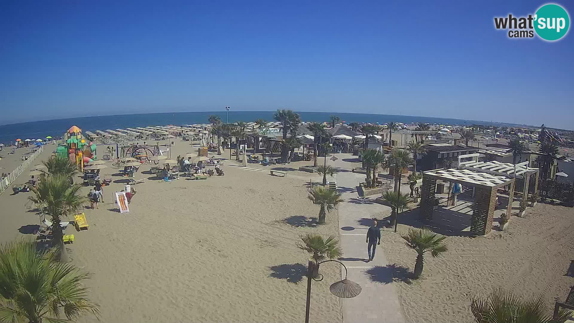 Live Bagno Primavera Beach – Piazzale Europa Rosolina Mare webcam