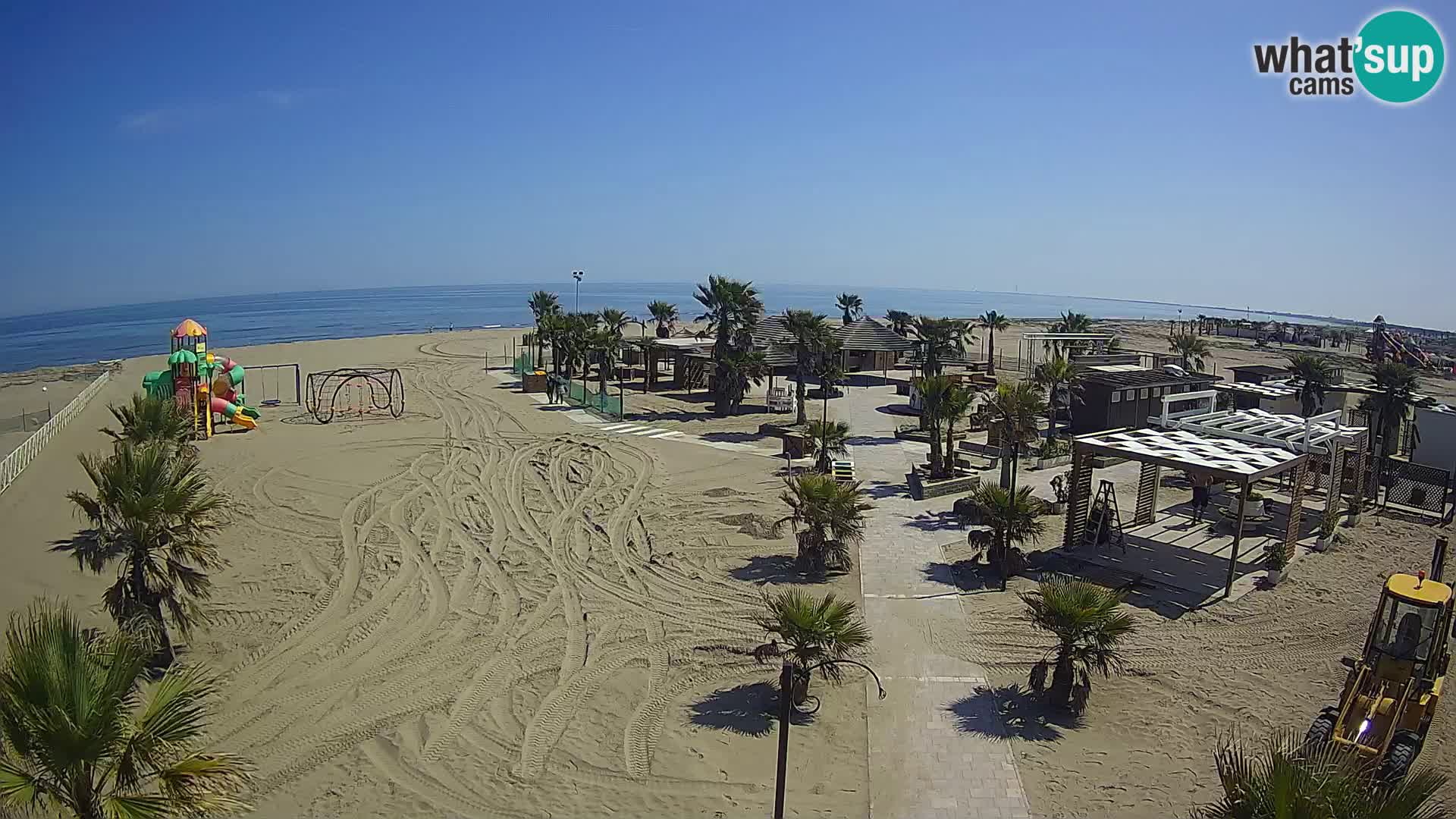 Live Bagno Primavera Beach – Piazzale Europa Rosolina Mare webcam