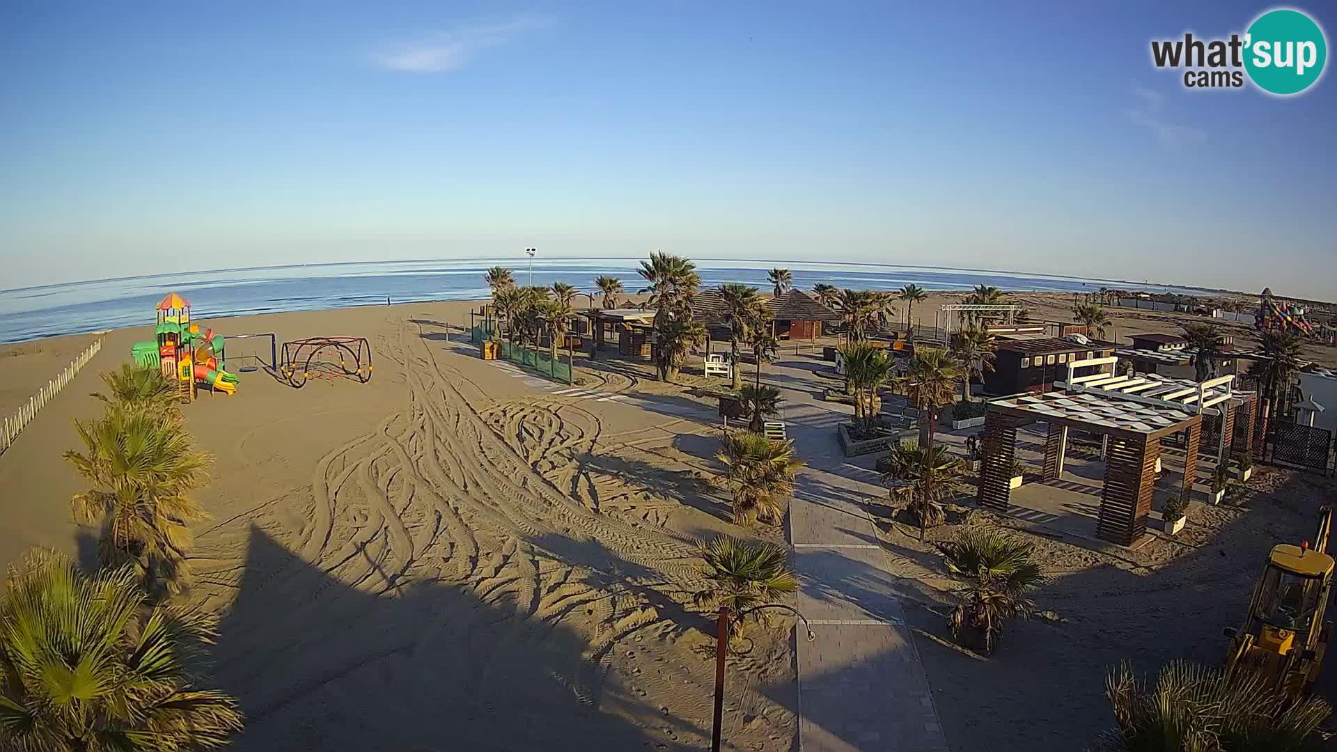 En vivo Bagno Primavera Beach – Piazzale Europa Rosolina Mare webcam