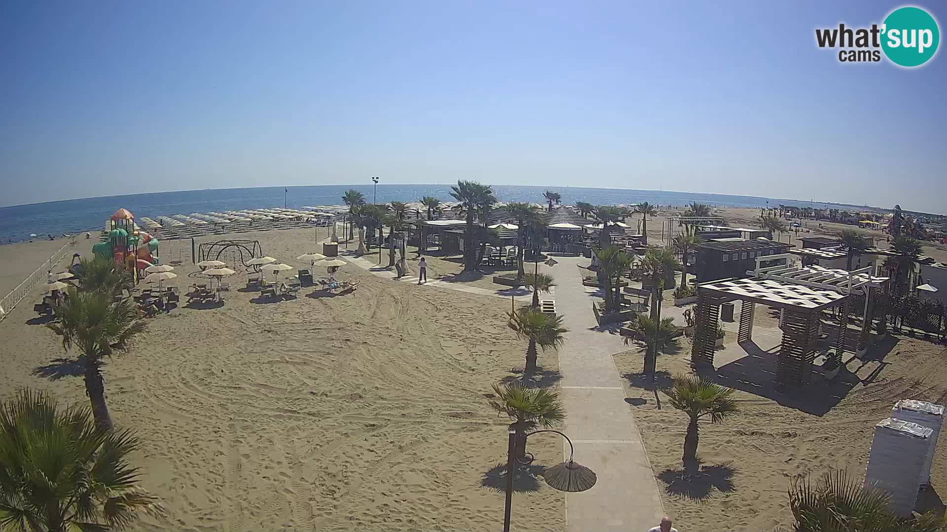 En vivo Bagno Primavera Beach – Piazzale Europa Rosolina Mare webcam