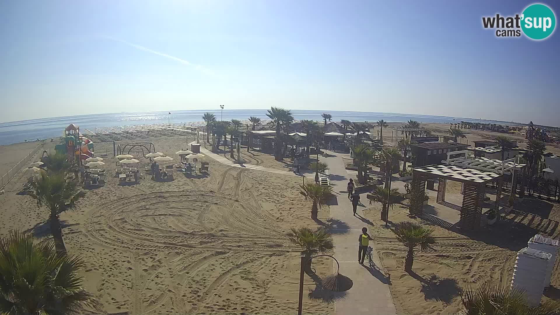 Live Bagno Primavera Beach – Piazzale Europa Rosolina Mare webcam