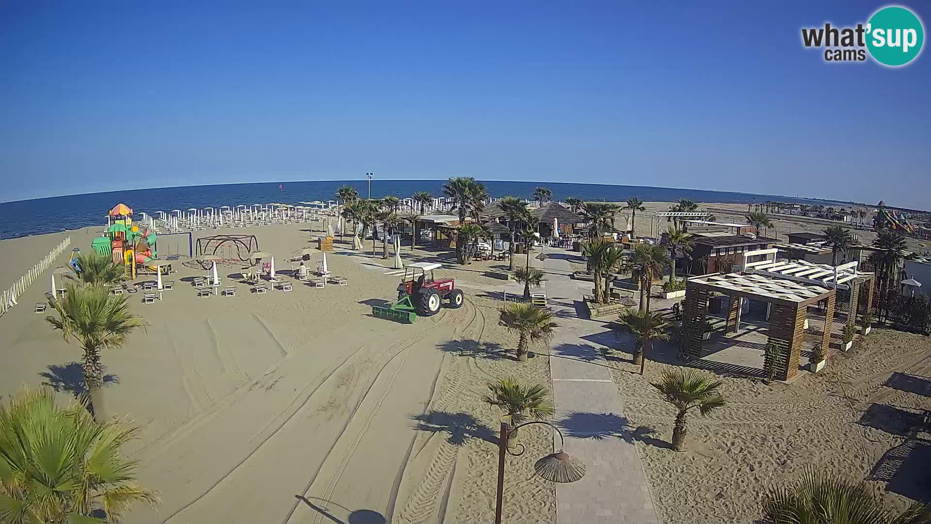 En vivo Bagno Primavera Beach – Piazzale Europa Rosolina Mare webcam