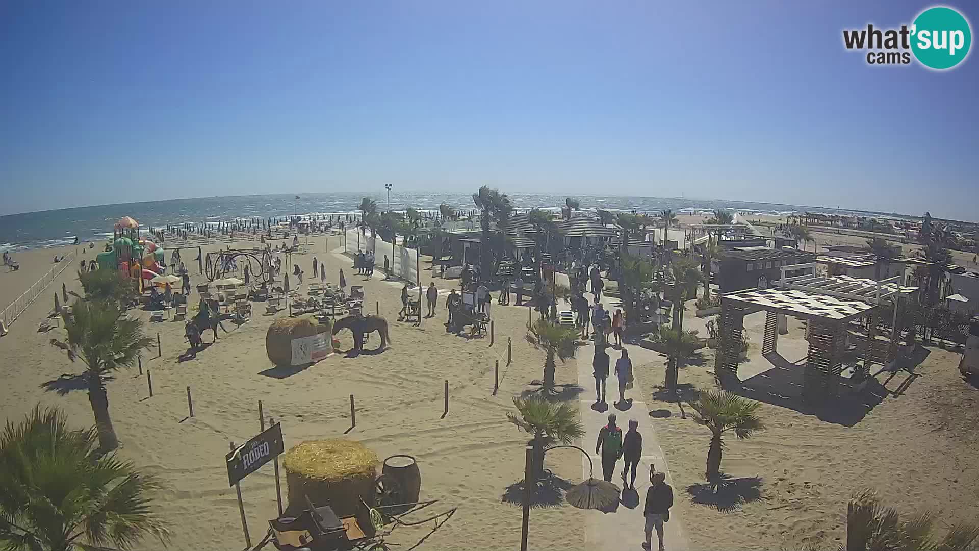 Live Bagno Primavera Beach – Piazzale Europa Rosolina Mare webcam