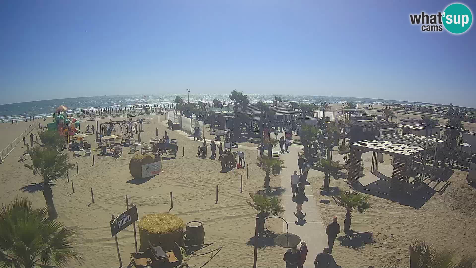 Live Bagno Primavera Beach – Piazzale Europa Rosolina Mare webcam