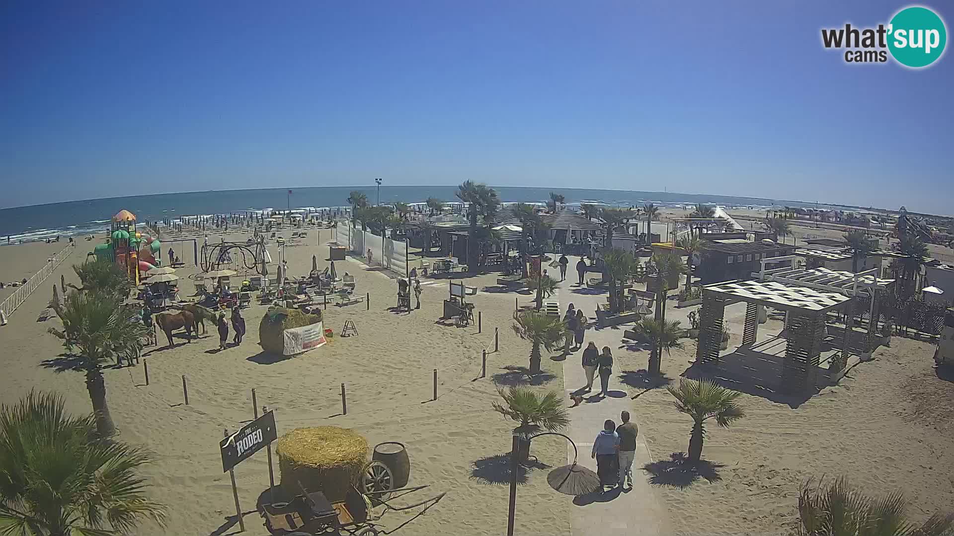 En vivo Bagno Primavera Beach – Piazzale Europa Rosolina Mare webcam