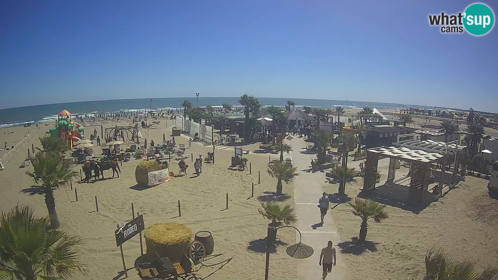 Live Bagno Primavera Beach – Piazzale Europa Rosolina Mare webcam