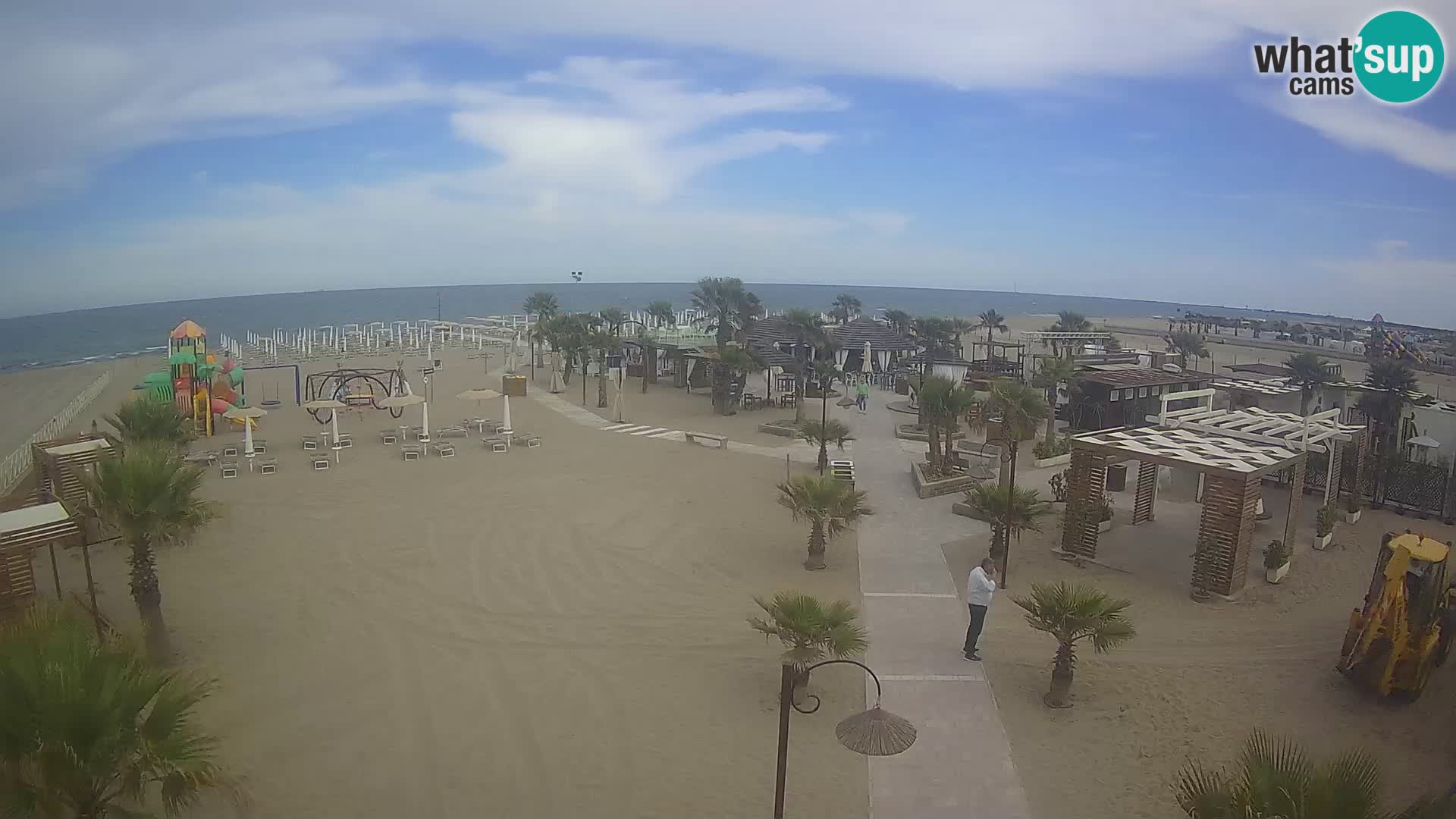 Live Bagno Primavera Beach – Piazzale Europa Rosolina Mare webcam