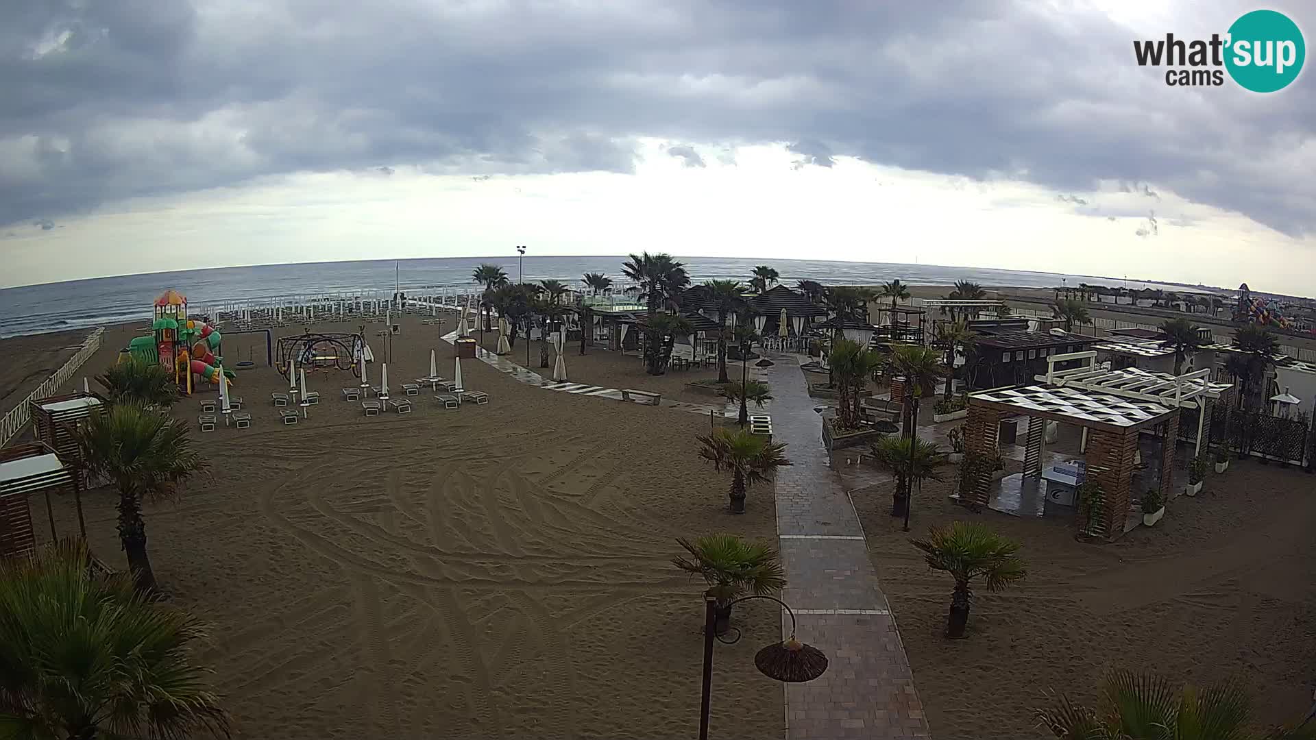 Bagno Primavera Beach – Piazzale Europa Rosolina Mare Strand webcam