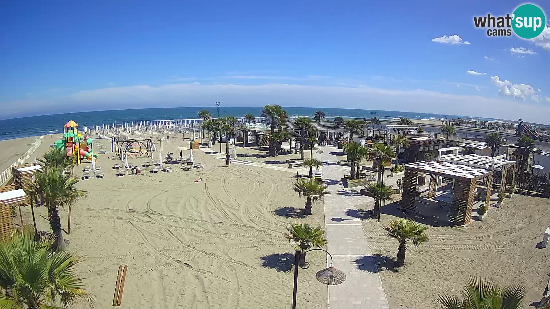 Live Bagno Primavera Beach – Piazzale Europa Rosolina Mare webcam