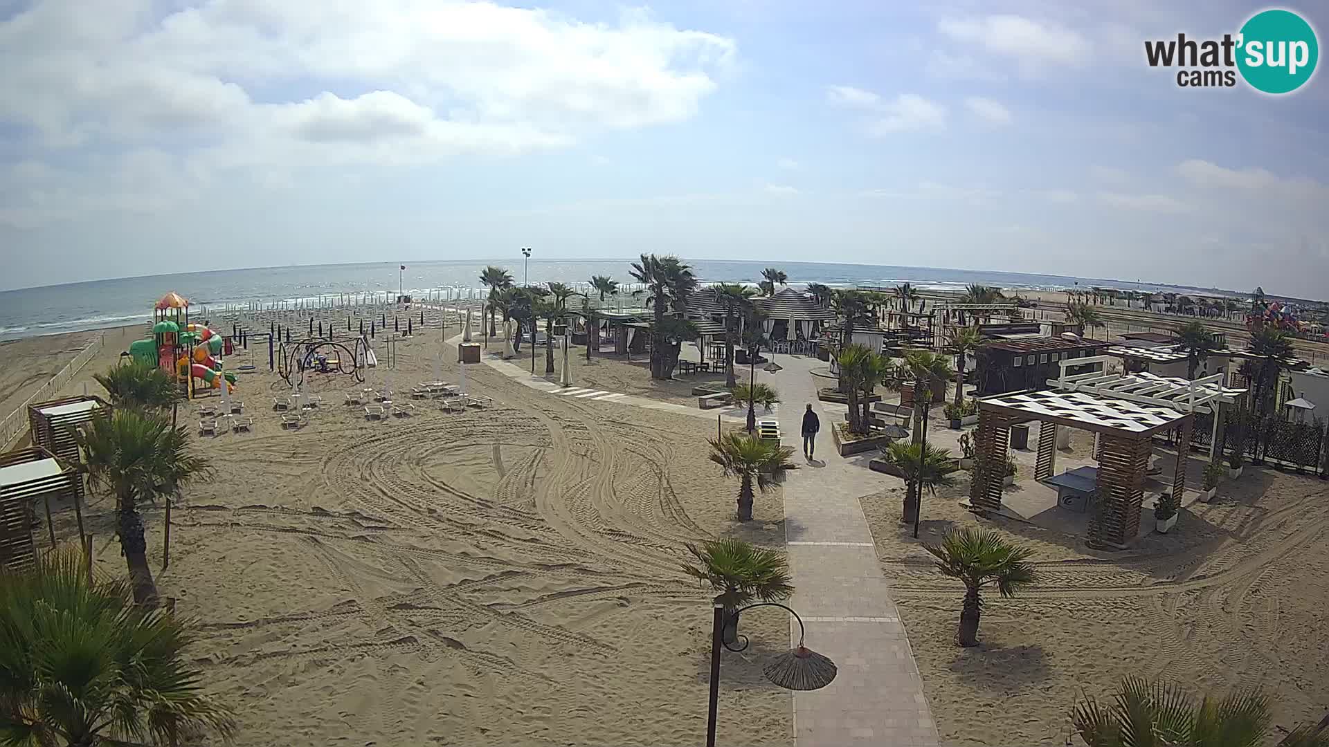 En vivo Bagno Primavera Beach – Piazzale Europa Rosolina Mare webcam