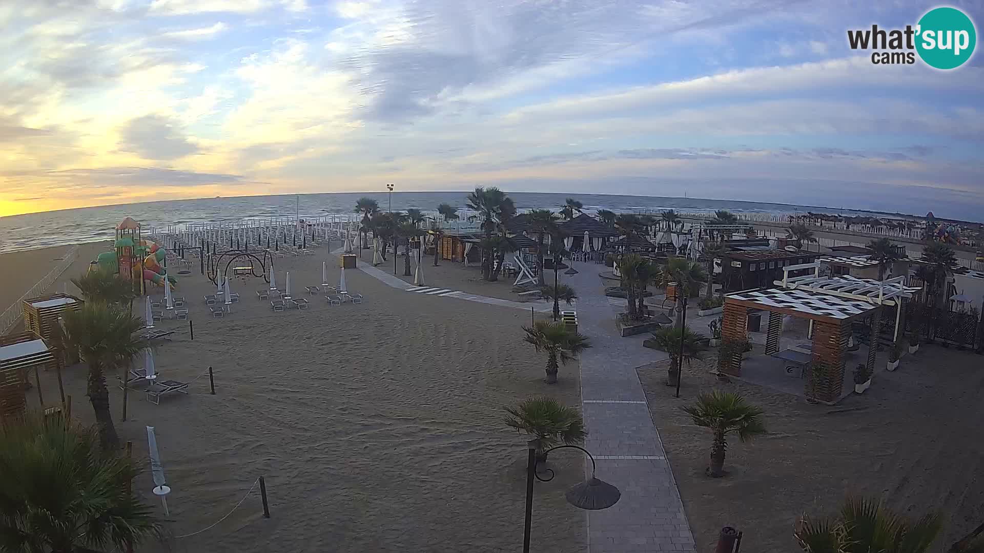 En vivo Bagno Primavera Beach – Piazzale Europa Rosolina Mare webcam
