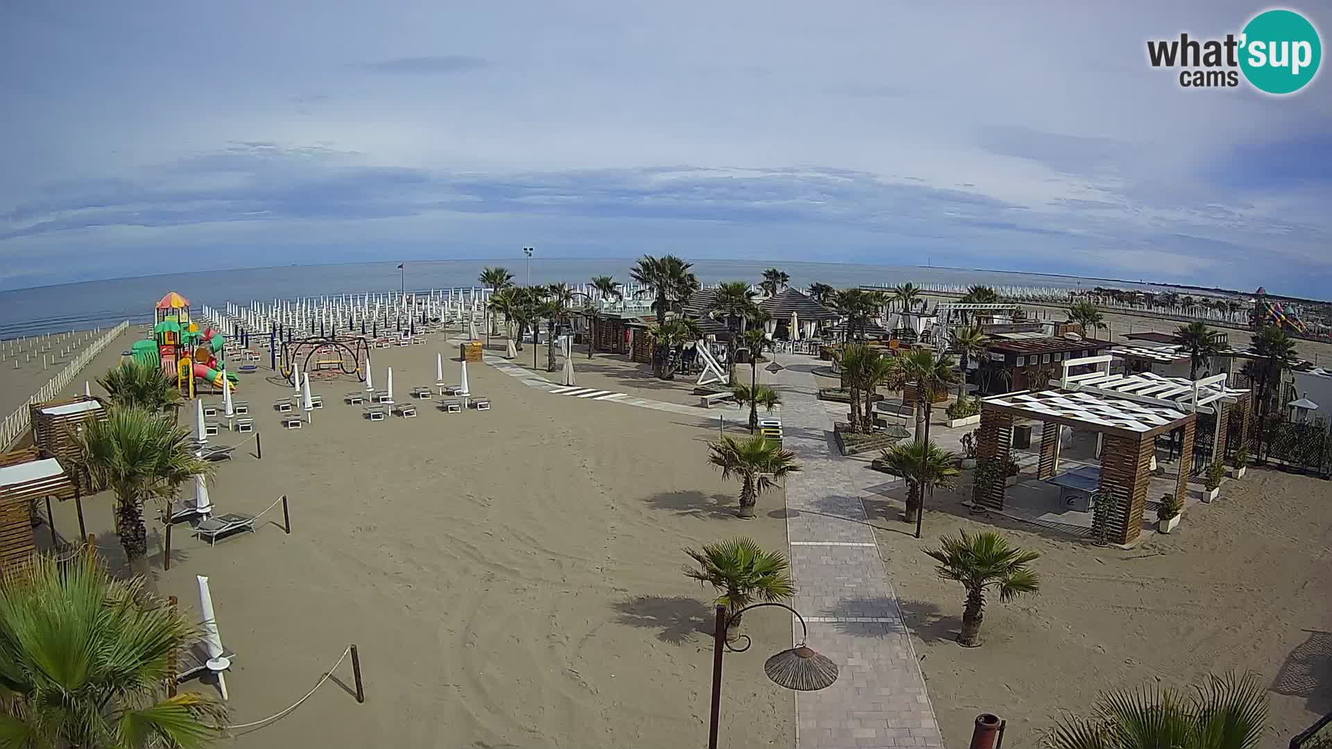 Live Bagno Primavera Beach – Piazzale Europa Rosolina Mare webcam