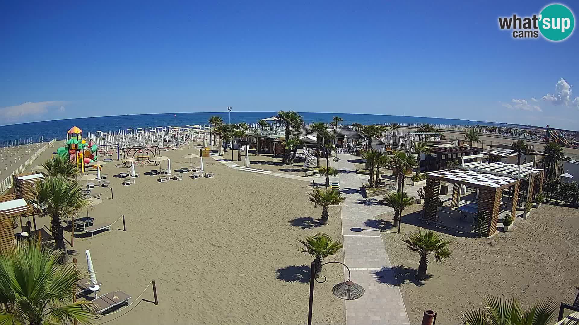 Live Bagno Primavera Beach – Piazzale Europa Rosolina Mare webcam