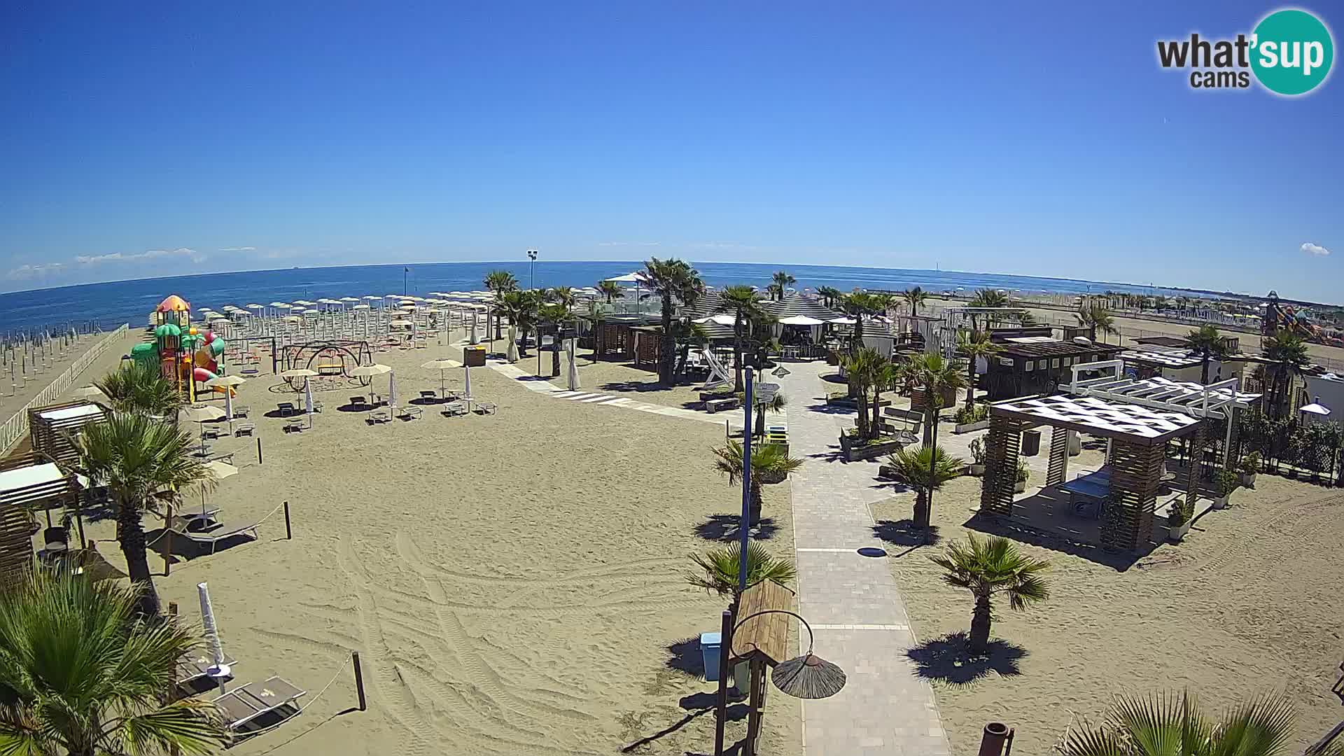 Live Bagno Primavera Beach – Piazzale Europa Rosolina Mare webcam