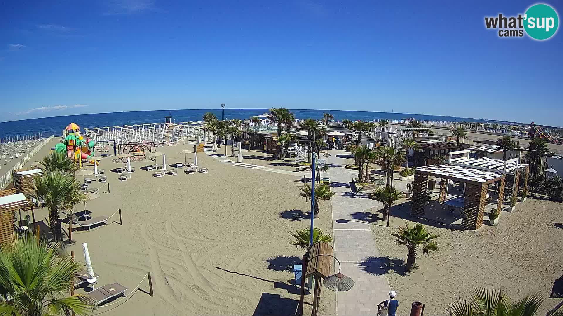 En vivo Bagno Primavera Beach – Piazzale Europa Rosolina Mare webcam