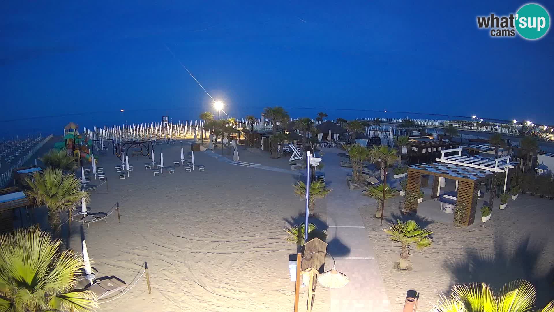 Bagno Primavera Beach – Piazzale Europa Rosolina Mare Strand webcam