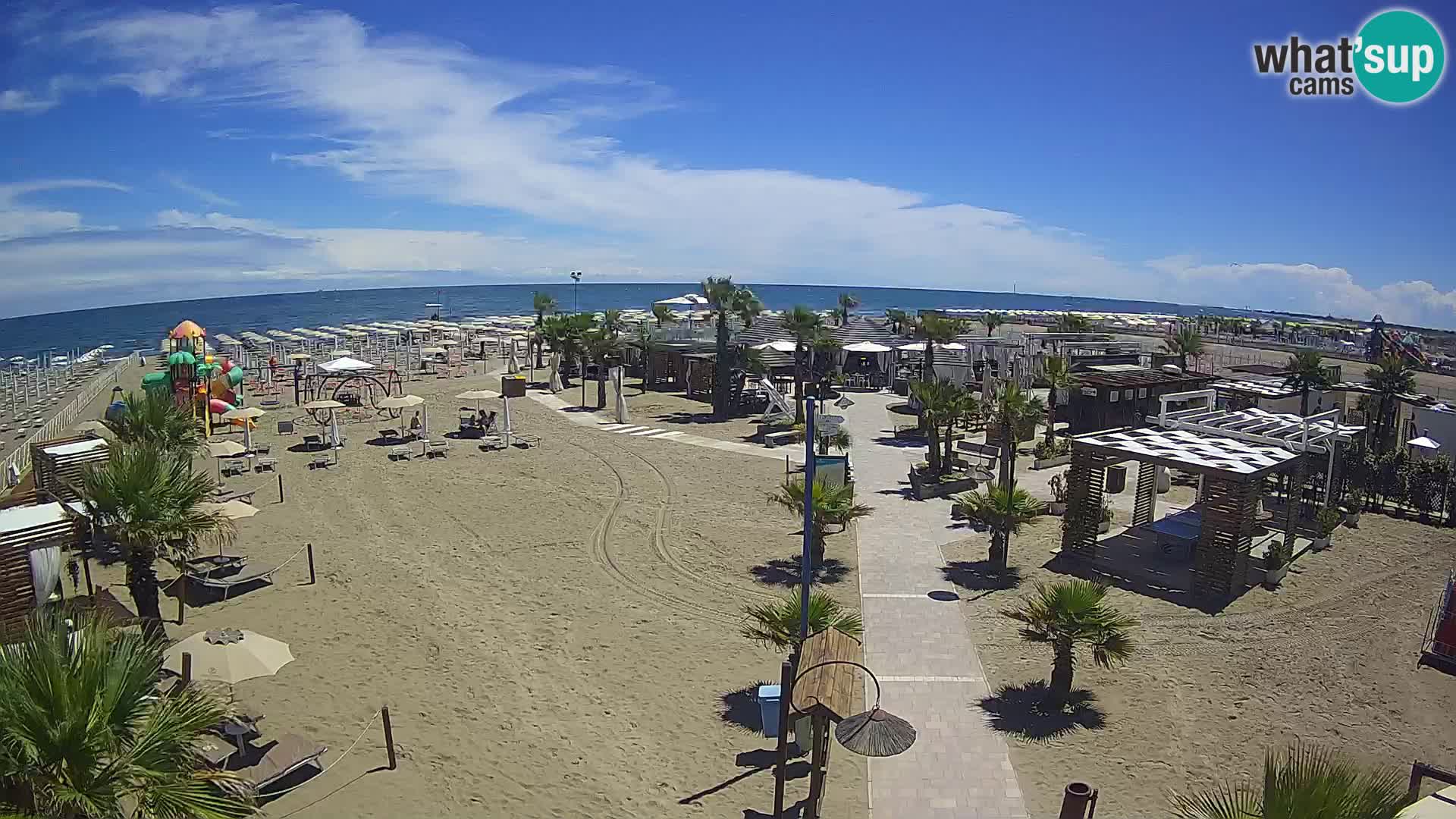 Live Bagno Primavera Beach – Piazzale Europa Rosolina Mare webcam