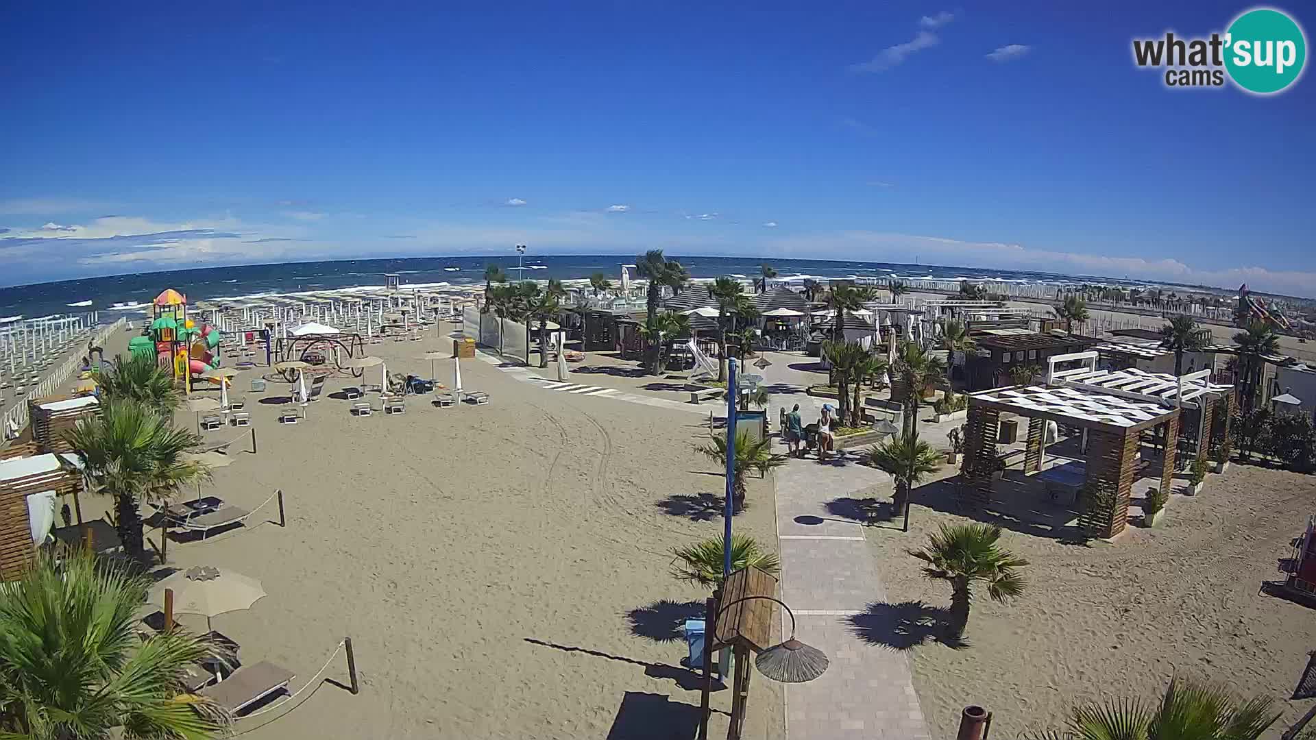 Live Bagno Primavera Beach – Piazzale Europa Rosolina Mare webcam