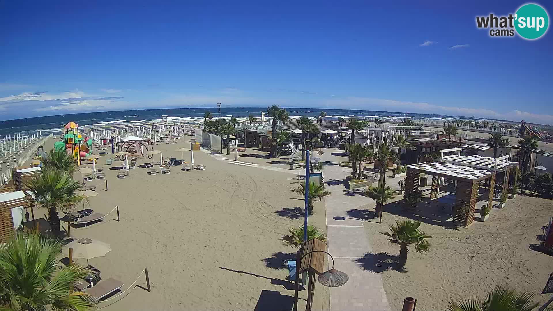 Live Bagno Primavera Beach – Piazzale Europa Rosolina Mare webcam