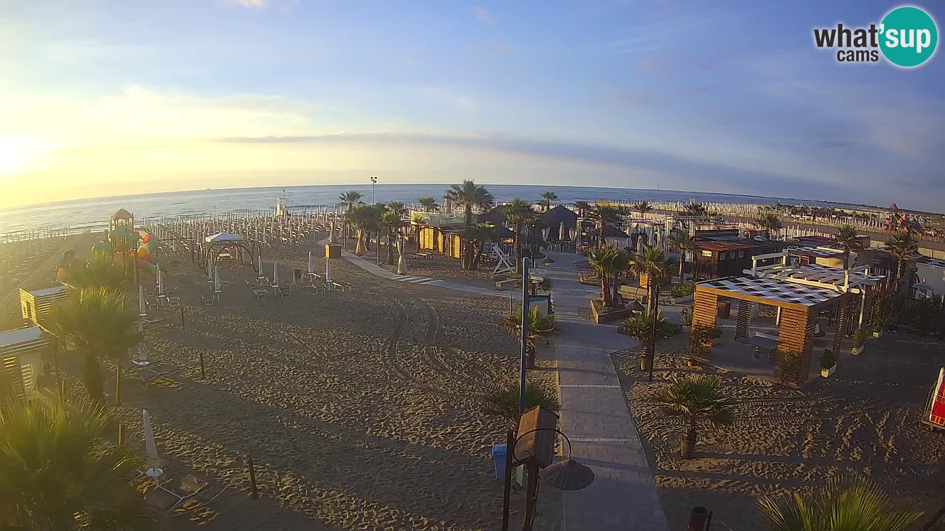 Live Bagno Primavera Beach – Piazzale Europa Rosolina Mare webcam