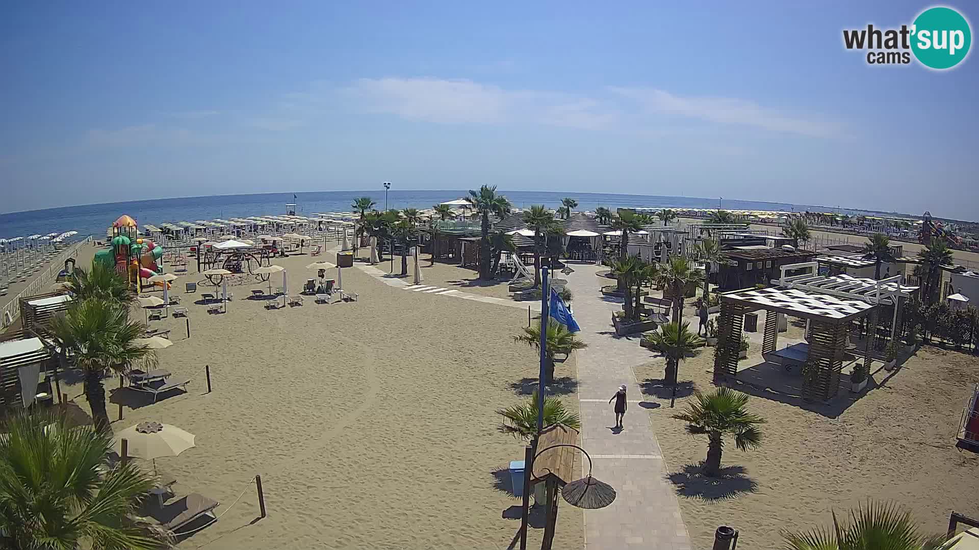 Live Bagno Primavera Beach – Piazzale Europa Rosolina Mare webcam