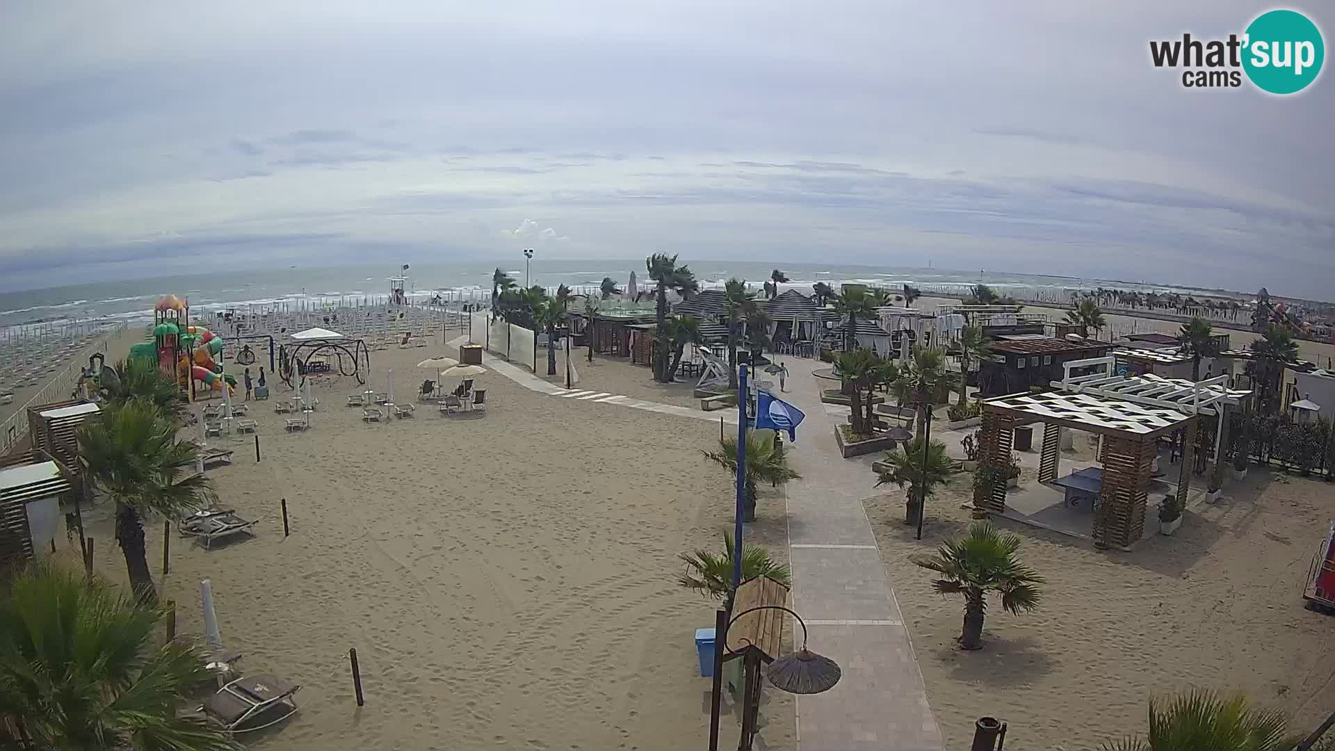 Live Bagno Primavera Beach – Piazzale Europa Rosolina Mare webcam