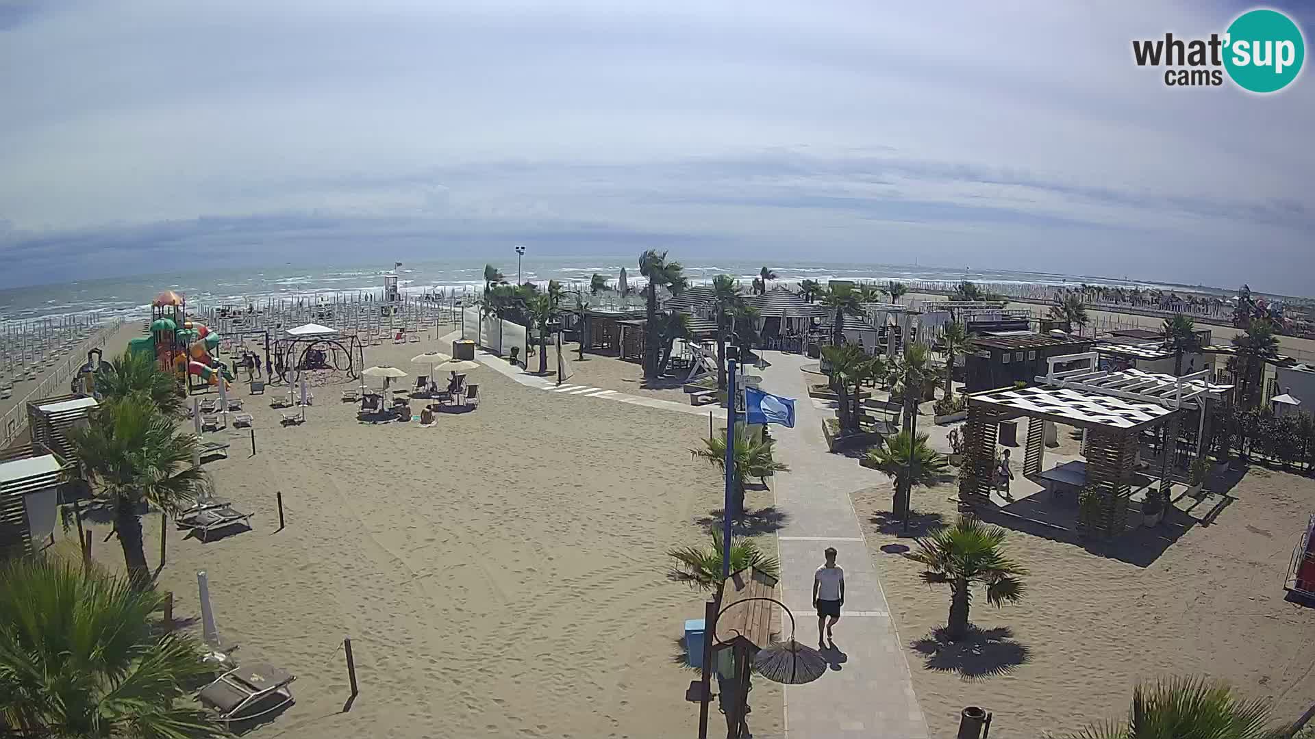 Live Bagno Primavera Beach – Piazzale Europa Rosolina Mare webcam