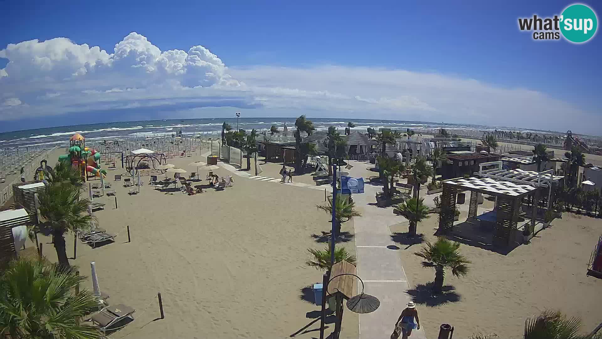 Live Bagno Primavera Beach – Piazzale Europa Rosolina Mare webcam
