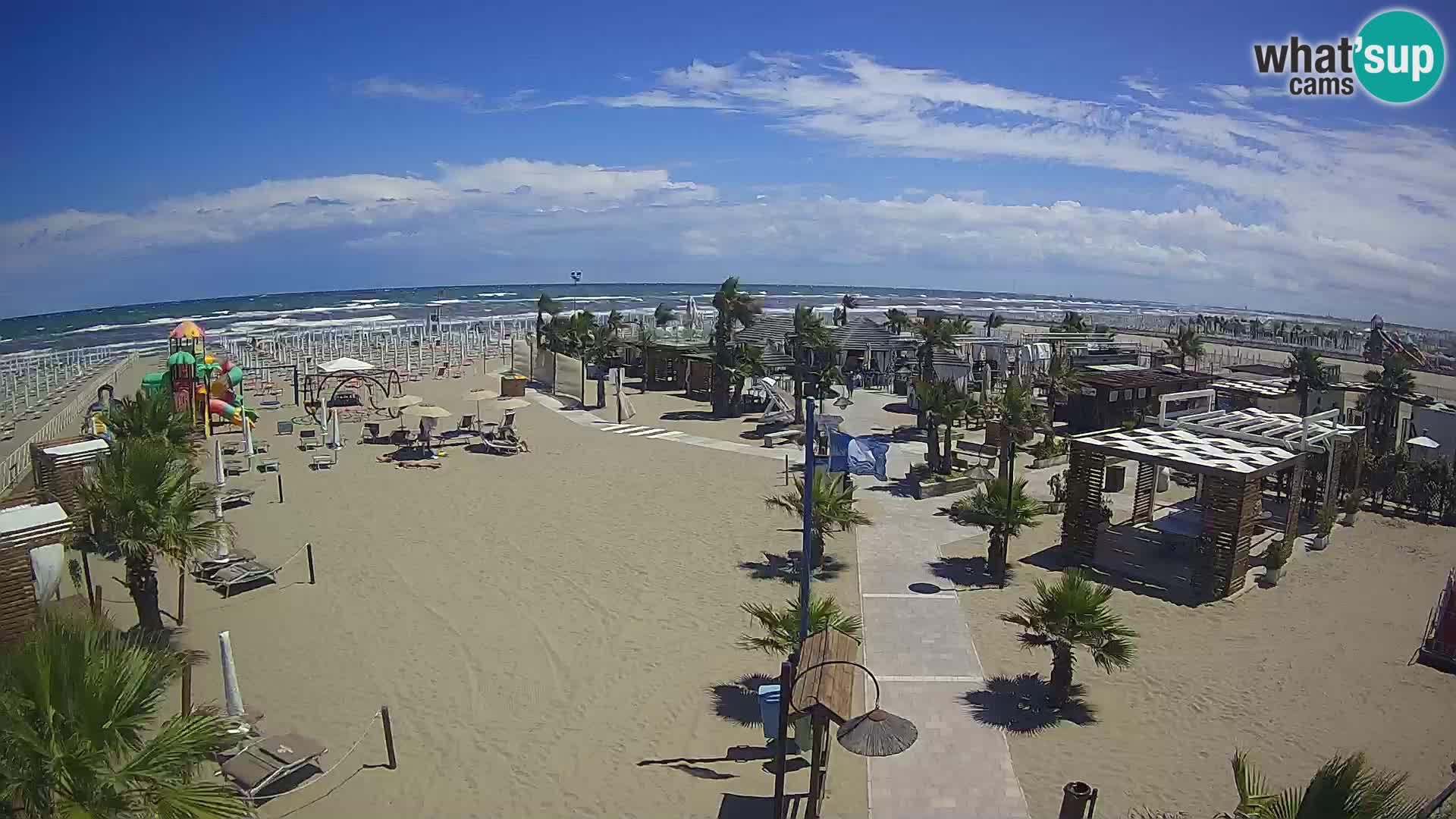 Live Bagno Primavera Beach – Piazzale Europa Rosolina Mare webcam