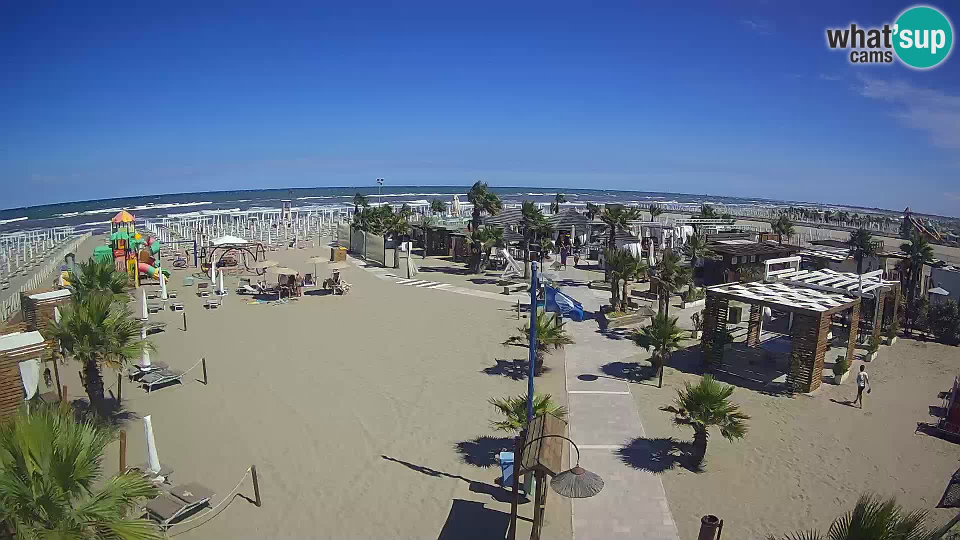 Live Bagno Primavera Beach – Piazzale Europa Rosolina Mare webcam
