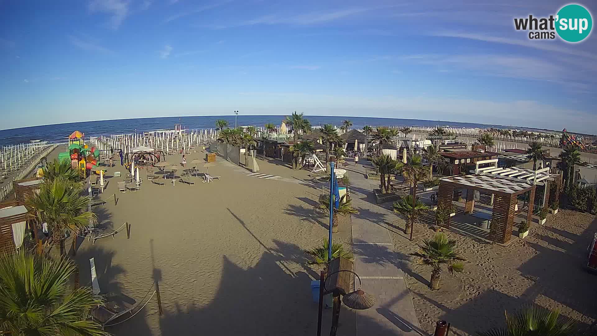 En vivo Bagno Primavera Beach – Piazzale Europa Rosolina Mare webcam