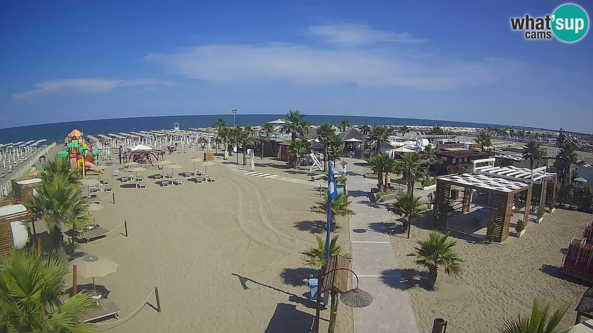 Live Bagno Primavera Beach – Piazzale Europa Rosolina Mare webcam