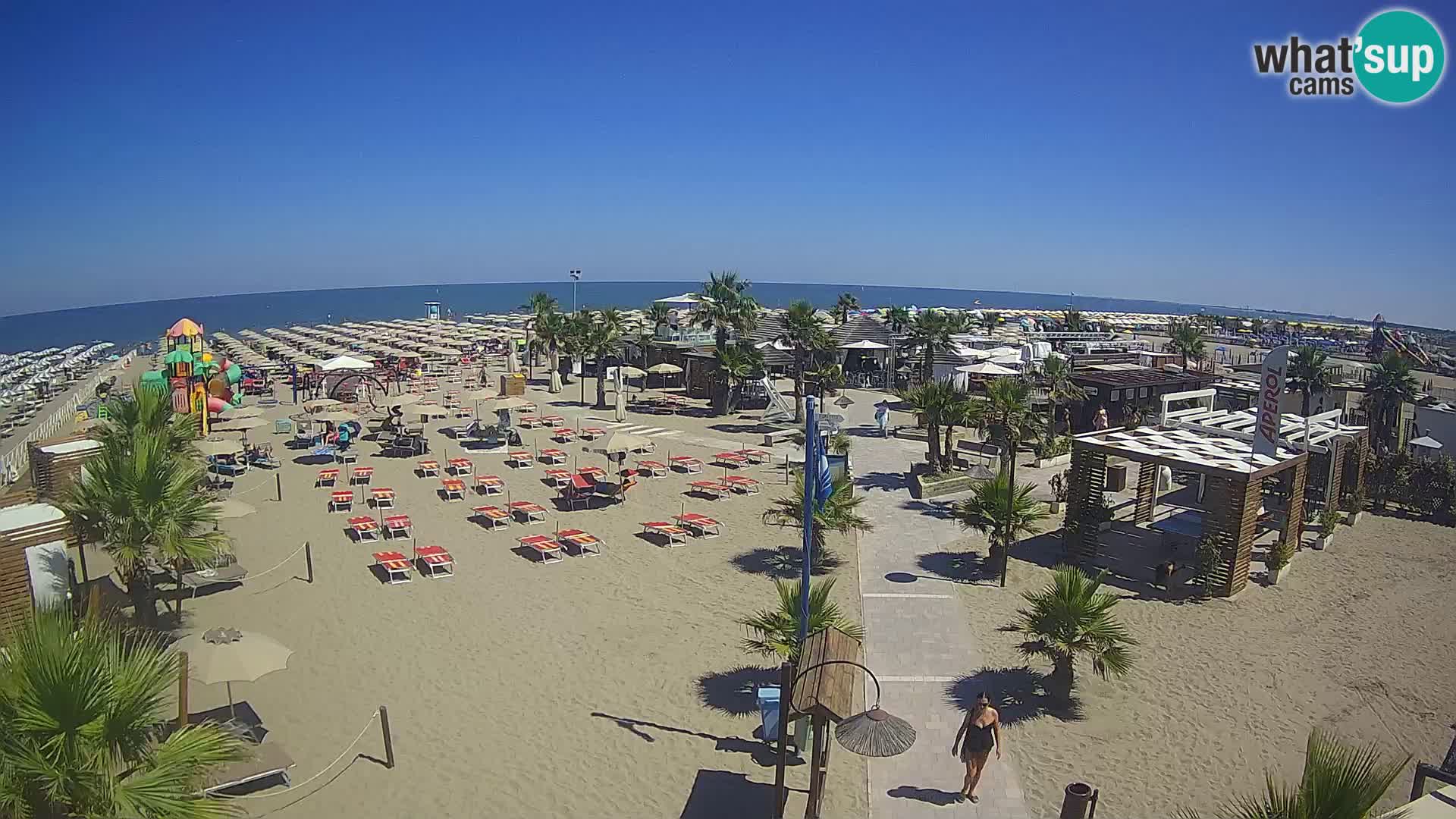 Live Bagno Primavera Beach – Piazzale Europa Rosolina Mare webcam