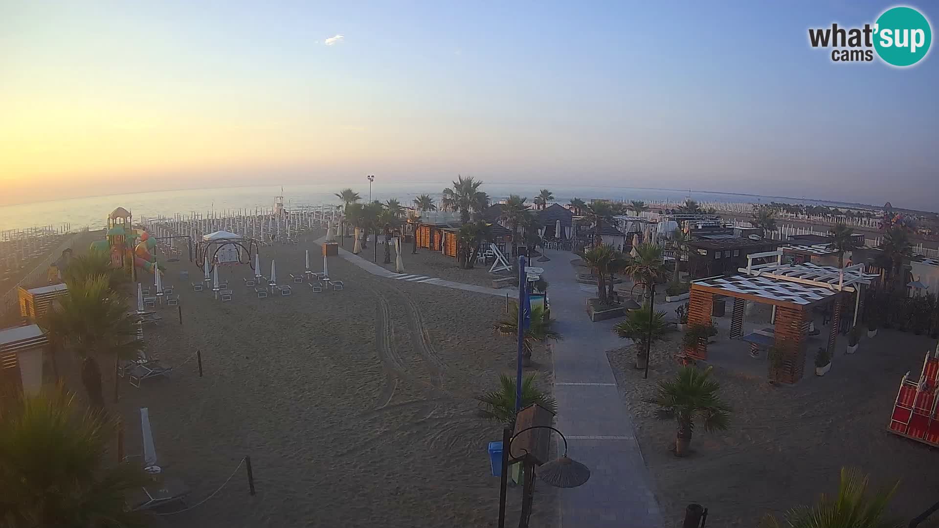 En vivo Bagno Primavera Beach – Piazzale Europa Rosolina Mare webcam