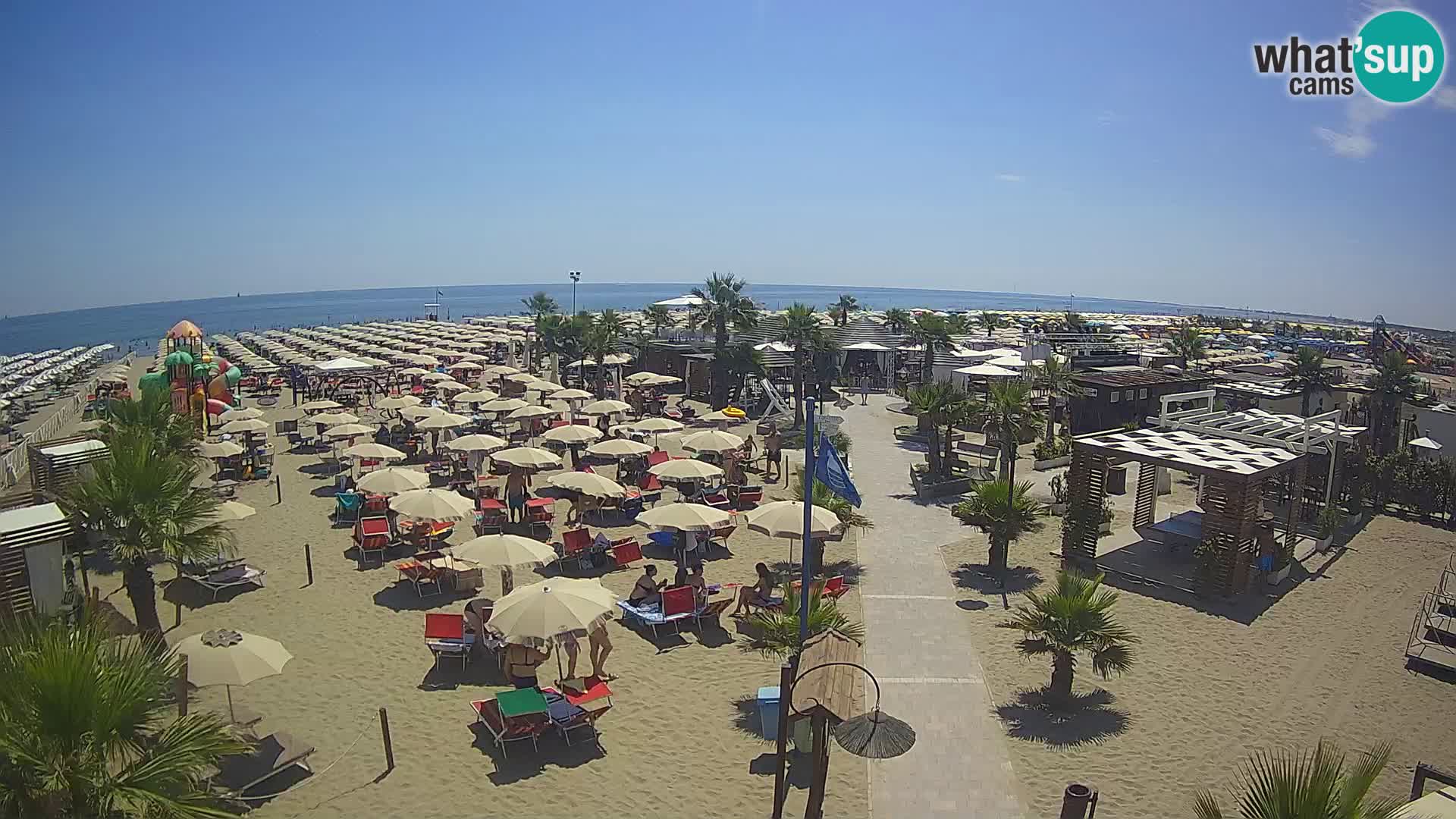 Live Bagno Primavera Beach – Piazzale Europa Rosolina Mare webcam