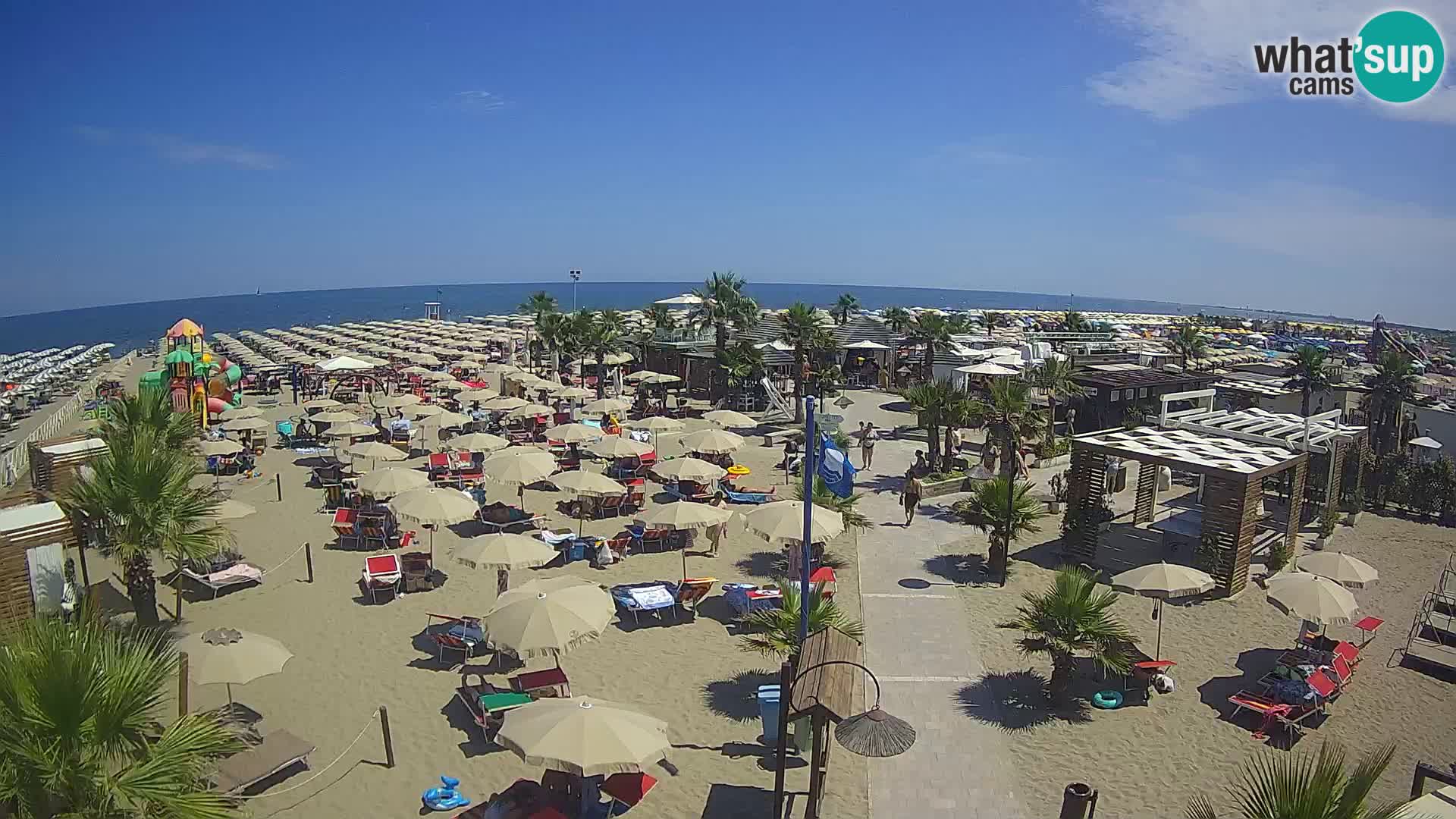 Live Bagno Primavera Beach – Piazzale Europa Rosolina Mare webcam